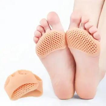 Носки для передней части стопы, силиконовые плюсневые подушечки для ухода за ногами, разделители для носков для йоги, ортопедические подушечки для ног, протектор для ног