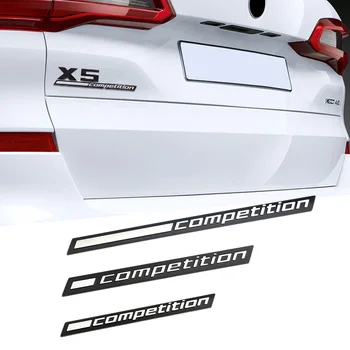 3D ABS Наклейки Для Соревнований На Задний Багажник Автомобиля Эмблема BMW M1 M2 M3 M4 M5 M6 X1 X2 X3 X4 X5 X6 M Наклейки Для Соревнований Для Укладки