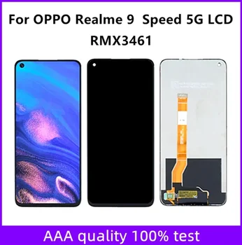 IPS 6,6-дюймовый совершенно новый для OPPO Realme 9 Speed 5G RMX3461 замена сенсорного ЖК-экрана цифровой компонентный датчик экрана в сборе