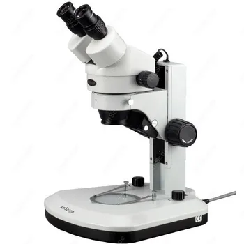 Бинокулярный микроскоп со стереозумом-AmScope Поставляет бинокулярный микроскоп с стереозумом 7X-90X, бинокулярный микроскоп с двойным светодиодным освещением