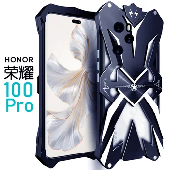 Оригинальные чехлы для мобильных телефонов Zimon Luxury Thor из сверхпрочного бронированного металла и алюминия для Honor 100 Honor100 Pro Cover Cases