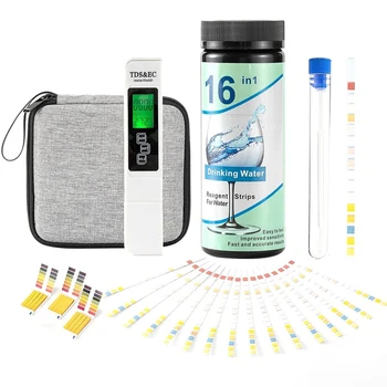 Профессиональный набор для тестирования питьевой воды для домашнего бассейна, научные эксперименты с кленовым сиропом, прочный, легко носить с собой
