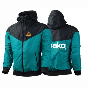 Tikka От Sako Finland Firearms 2023, Новое мужское водонепроницаемое пальто с капюшоном на молнии в стиле пэчворк, Уличная ветровка, Ветрозащитная куртка