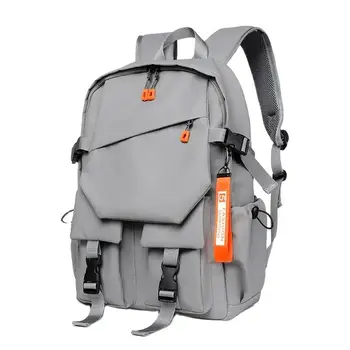 Новый стиль, роскошный мужской рюкзак, высококачественный рюкзак для ноутбука 15,6 дюймов, водонепроницаемая дорожная сумка большой емкости, модные школьные рюкзаки