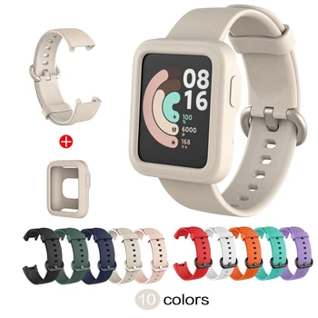 Силиконовый ремешок для Xiaomi Mi Watch Lite глобальной версии, ремешок для смарт-часов Redmi watch 2 Lite/2Lite, сменный браслет, браслет