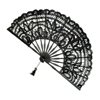 Старинный вентилятор в китайском стиле, Бамбуковый складной веер, Танцевальное представление, Украшение Свадебной вечеринки, Подарок для женщин