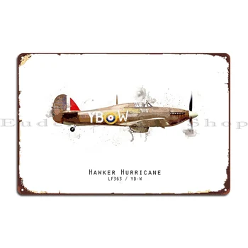 Hawker Hurricane Lf363 Металлическая Вывеска Funny Party Wall Decor Индивидуальная Настенная Табличка Жестяной Знак Плакат