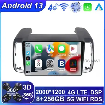 Android 13 Автомобильный Rodio Для Hyundai Tucson IX35 2018 Carplay Авто Мультимедийный Видеоплеер Навигационное Головное Устройство WIFI + 4G 360 Камера