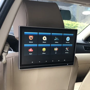 12,5-дюймовый Автомобильный телевизор С ЖК-Дисплеем Android 12,0 Подголовник С Монитором HDMI Для Развлекательной Системы Заднего Сиденья Toyota Land Cruiser