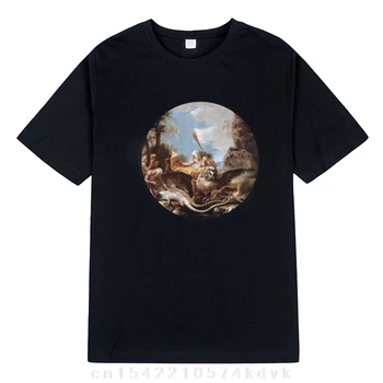 Футболка СО сценами колдовства - Salvator Rosa, 1645-1649, футболка с ритуалом ведьм