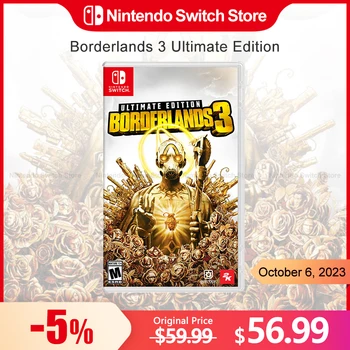 Borderlands 3 Ultimate Edition Для Nintendo Switch Предлагает 100% Оригинальную Официальную Физическую карточную игру Жанра RPG для консоли Switch