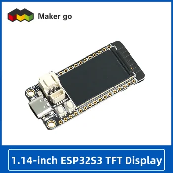 1,14-дюймовый TFT-дисплей ESP32-S3 Плата разработки ESP32S3 Основная Плата Обучающего контроллера программирования
