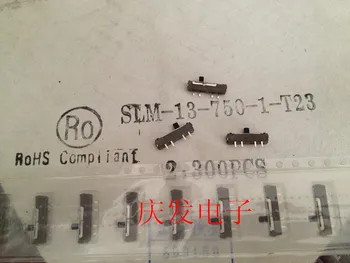 Япония SLM-13-750-1- T23 gods Slide Миниатюрный переключатель патч 4 фута 3 файла переключатель с автоматическим сбросом Оригинал