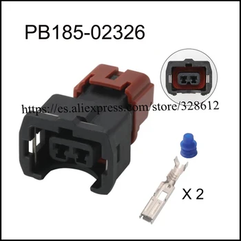 100set PB185-02326 автомобильный провод Водонепроницаемый женский кабельный разъем 2-контактный автомобильный штекерный разъем Включает в себя клеммное уплотнение DJ7023YB-3.5