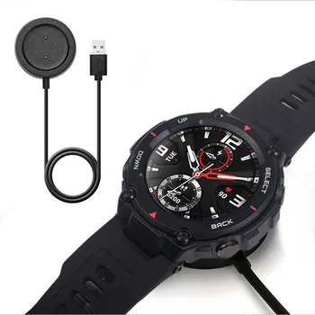 Док-Станция Зарядное Устройство Адаптер USB Кабель Для Зарядки Базовый Шнур Провод для Xiaomi AMAZFIT T-ReX Sport Watch GTR 42 мм 47 мм GTS Trex Smartwatch