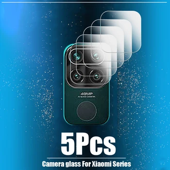 5 шт. на Redmi Note9 9S 9Pro 10 Pro Max 8 8T Протектор Объектива Камеры Закаленное Стекло Для Xiaomi 10T Pro 11 Ultra 11i Lite Poco F3 X3