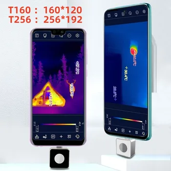 Мини-инфракрасный тепловизор TOOLTOP -15 ℃ -600 ℃ Мобильная тепловизионная камера для телефона Android Type-C для обслуживания печатной платы