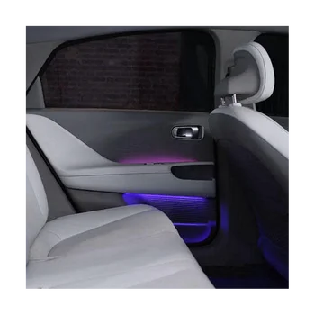 Поднимающаяся крышка оконной панели Заднего ряда, Кнопка включения левого правого окна, Наклейка-накладка для Hyundai IONIQ 6 2022 2023 + B