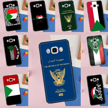 Чехол с Флагом Судана Для Samsung Galaxy J1 J2 J3 J5 J7 A3 A5 2016 2017 J4 J6 Plus A6 A7 A8 A9 2018 Чехол