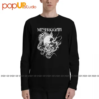 Футболки с длинным рукавом Meshuggah Spine Head, Новые Модные Горячие предложения уличной одежды