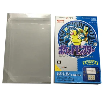 Прозрачный Протектор Коробки Для Nintendo 2DS/Pocket Monster Collect Boxes TEP Storage Game Shell Прозрачная Витрина