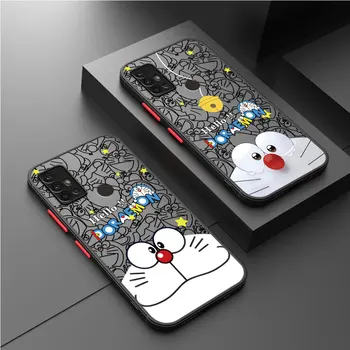 Чехол для телефона Samsung Galaxy A12 A70s A71 A50s A51 A52 5G A21s A70 A31 A32 A30 A50 A13, Мягкий роскошный чехол с принтом аниме Doraemon