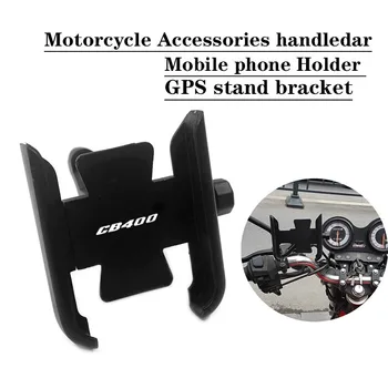 Для HONDA CB400 CB 400 Аксессуары для мотоциклов держатель мобильного телефона на руль подставка для GPS