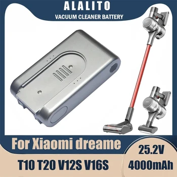 Новый сменный аккумулятор для Xiaomi Dreame Vacuum Cleaner T10 T20 V12S V16S, аксессуары для портативного беспроводного пылесоса