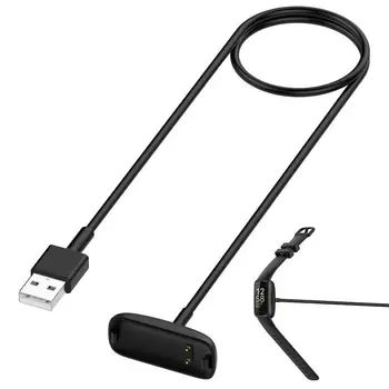USB-Кабель Зарядного Устройства Для Смарт-Часов FitbitInspire3 Портативный Контактный Медный Кабель Для Передачи Данных Зарядный Шнур Для Смарт-Часов FitbitInspire3