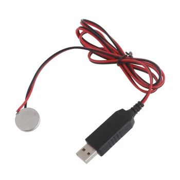 587D Кабель USB-CR2032 Шнур Надежный Источник Питания для Часов Игрушечный Автомобильный Пульт Дистанционного Управления