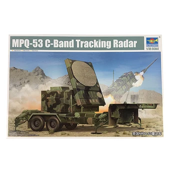 Игрушки Trumpeter 01023 1/35 Масштаб MPQ-53 Радар Слежения C-Диапазона Пластиковый Комплект Модели Armor TH05769-SMT2