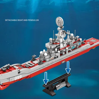 Россия Современный военный строительный блок MOC Проект 1144 Линейный крейсер класса 
