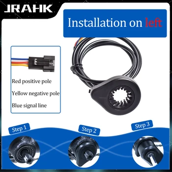 JRAHK Датчик PAS на 12 магнитах, датчик импульсной поддержки, система педалей электрического велосипеда, датчик ассистента, датчики скорости, часть электровелосипеда