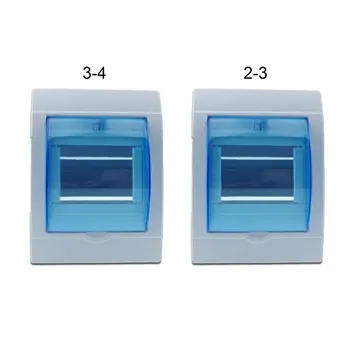 Распределительная коробка с прозрачной крышкой для защиты на 2-3 / 3-4 способа