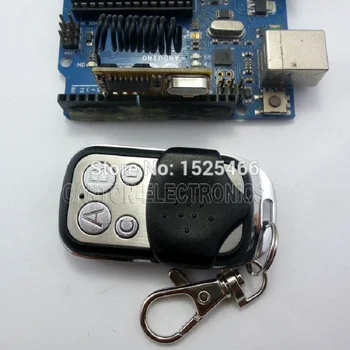 433 МГц UNO Wireless Decoding Kit 5V RF Пульт Дистанционного Управления + EV1527 Брелок для дистанционного управления Mega2560 DUE