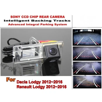 Для Dacia Lodgy/Для Renault Lodgy 2012 ~ 2016 Интеллектуальная камера парковки автомобиля/с модулем отслеживания Камера заднего вида CCD Ночного видения