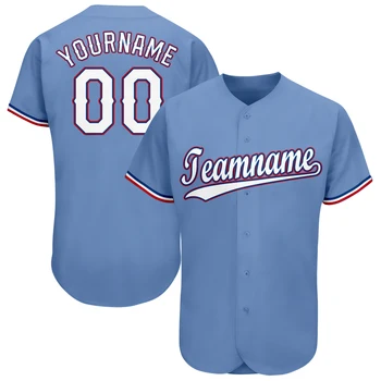 Изготовленная на заказ бейсбольная майка с коротким рукавом, спортивная рубашка для софтбола, Джерси С принтом Название команды дизайнеров / номер Унисекс