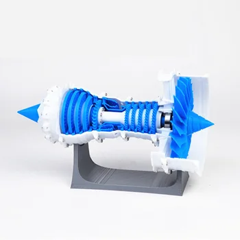 Авиационный Двигатель С Турбовентилятором Модель Двигателя Модель Воздушного Двигателя Электрический 3D-принтер